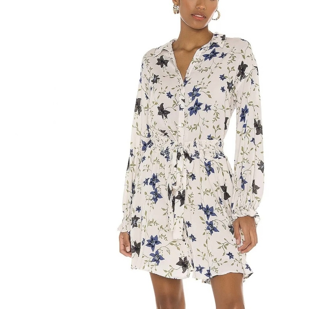 Free People Lighten Up Tea Combo Mini Dress Large - Picture 1 of 13